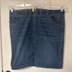 Terra & Sky denim skirt
